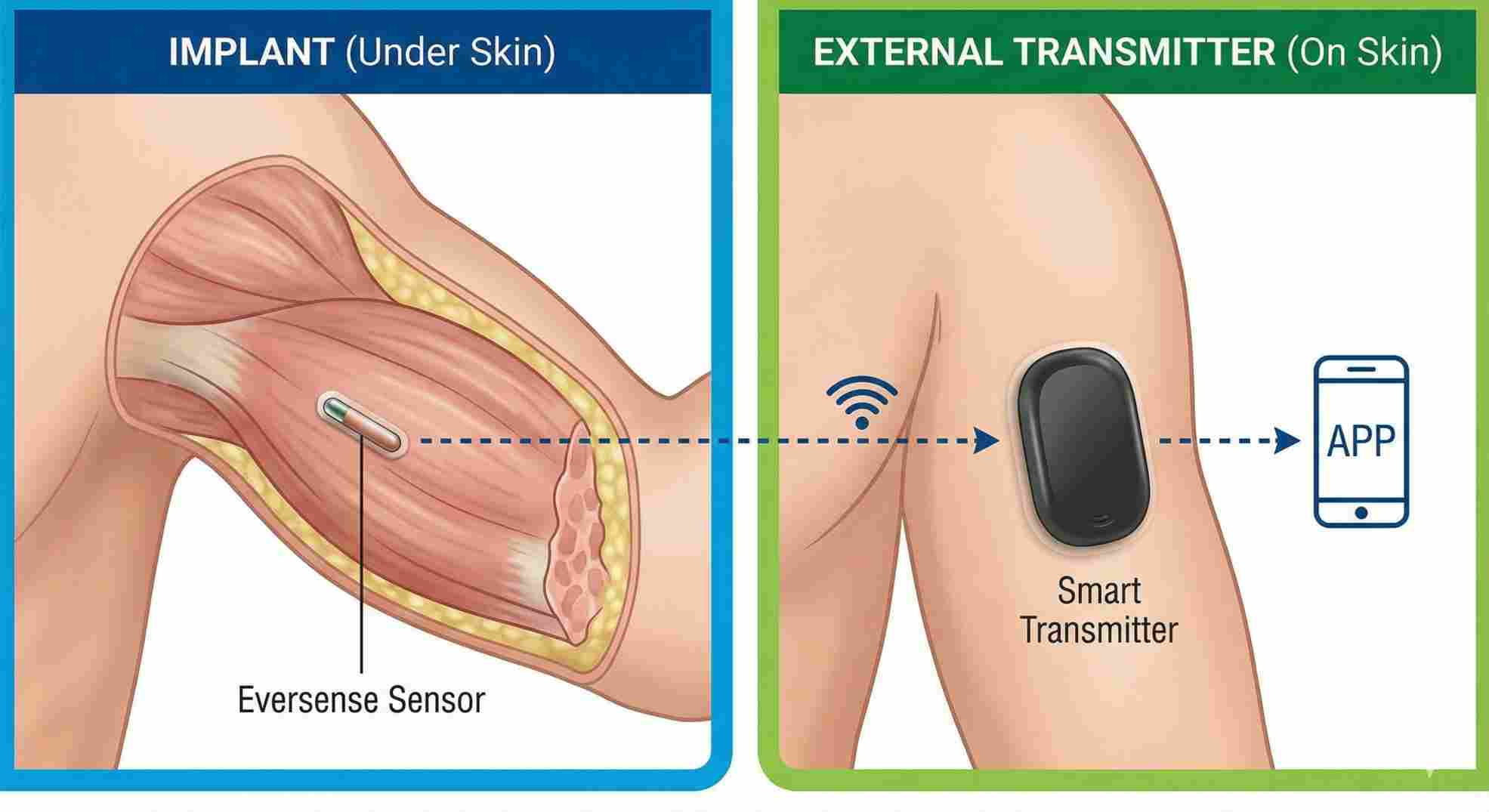 Eversense 365 implantable cgm product