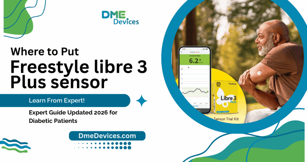 where to put freestyle libre sensor