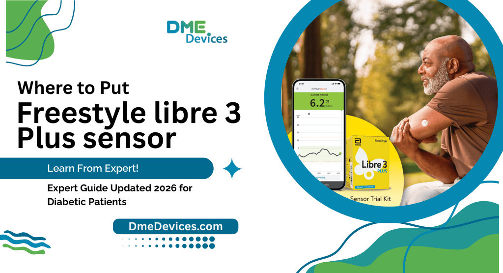 where to put freestyle libre sensor