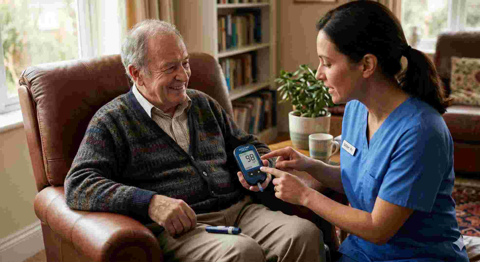 Reviewing accu chek normal values for older adults.