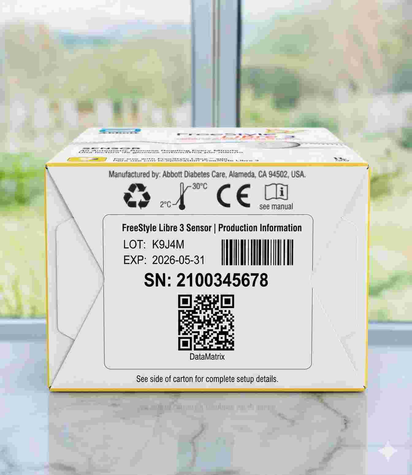 Finding the serial number during the libre 3 shortage