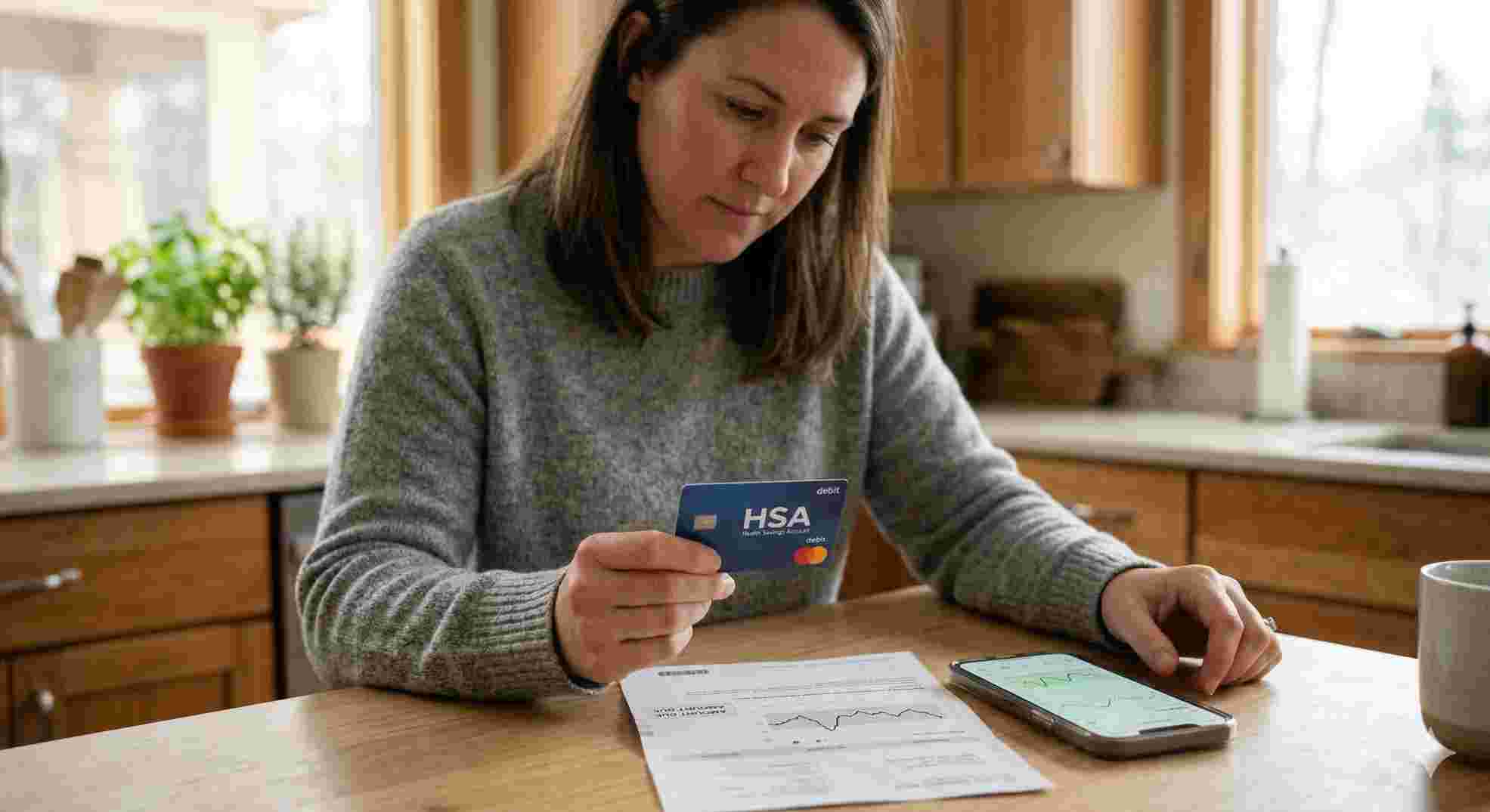 Patient calculating the libre rio cost and paying with an HSA card.