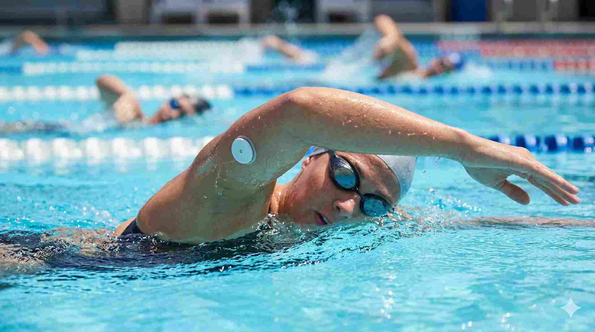 Swimming with a waterproof diabetes libre 2 sensor