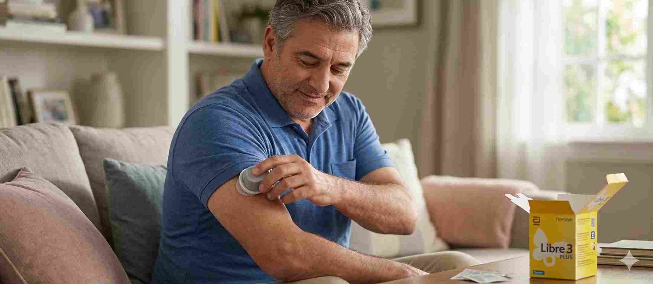 freestyle libre 3 sensor reviews application process on the upper arm